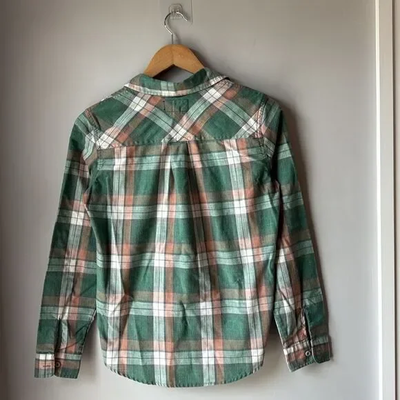 Cur­rent/El­liott The Slim Boy Shirt Plaid Long Sleeve But­ton Down - Picture 3 of 8